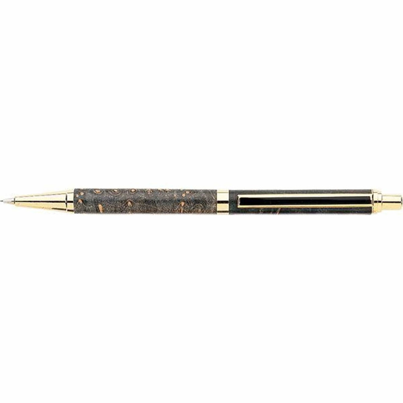 7 mm Slim Style Black Strip Clip Pencil Ki - Finish:Cobalt Gold